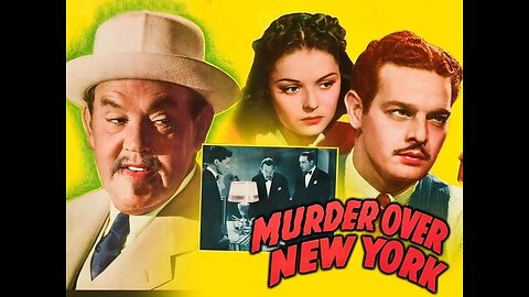 Murder Over New York 1940 colorized =Charlie Chan=