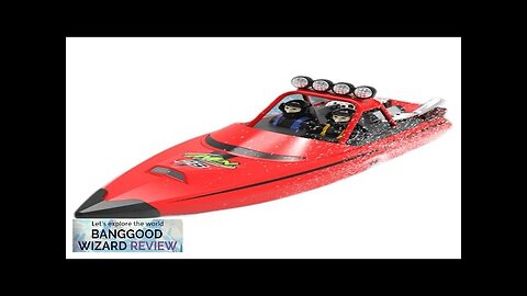 TY XIN 725 2.4G 30km/h RC Boat Jet Speedboat Capsized Reset Waterproof Review