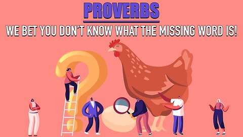 Proverbs Quiz