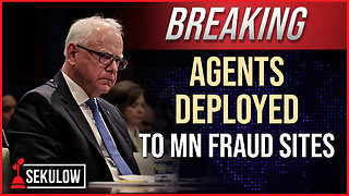 BREAKING: DHS Agents Deployed to Minnesota Fraud Sites