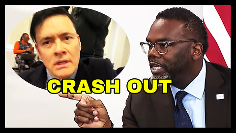 Chicago Mayor CRASHES OUT After Question About Girl Burned Alive On Train