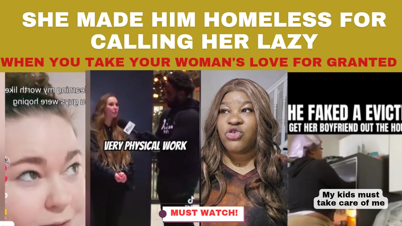 She Made Him Homless For Calling Her Lazy // Two Can Play The Game // TikTok Compilation