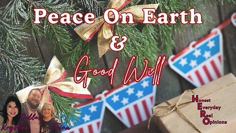 Peace In Africa, National Tree Lighting and J6 Bomber Caught!