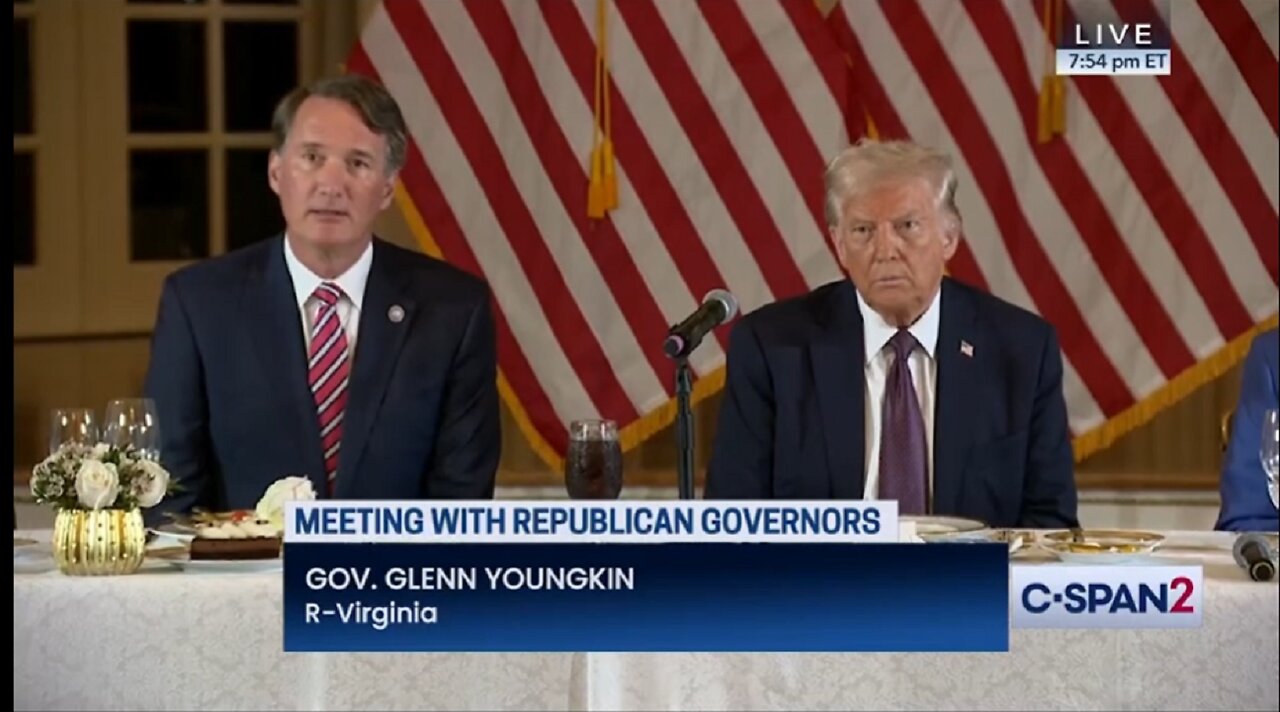 Trump Meets With Republican Governors