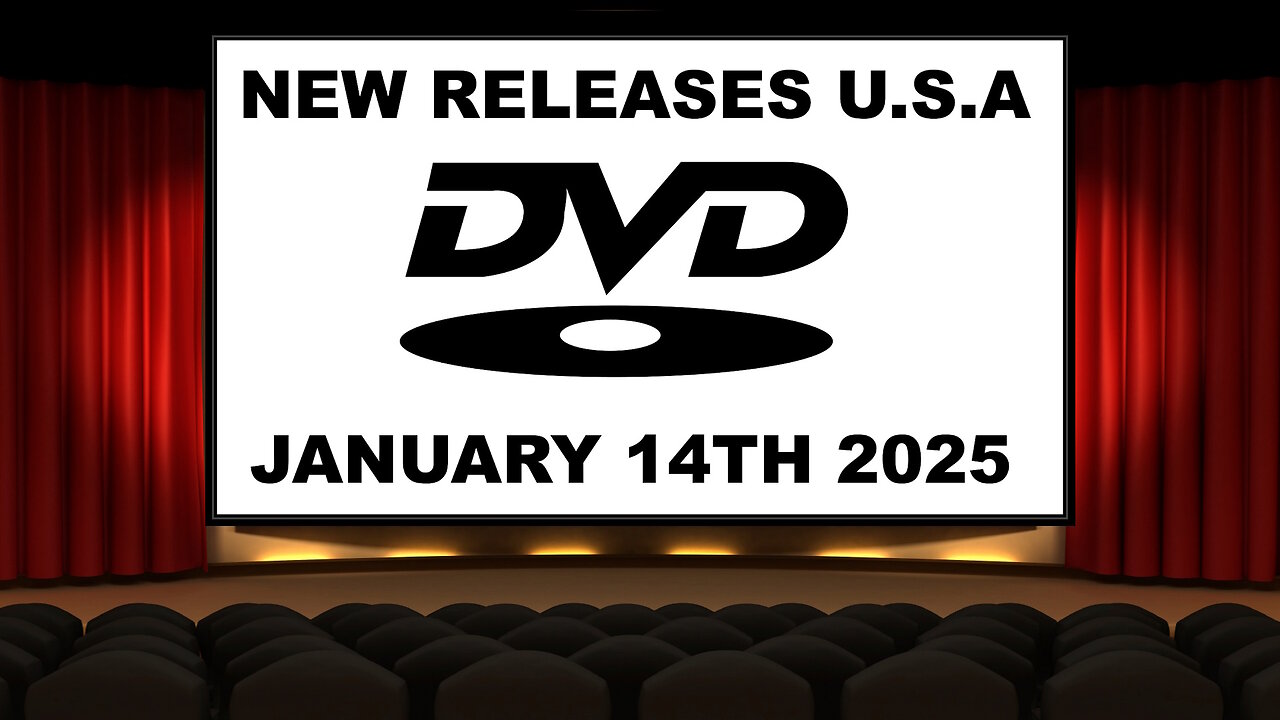 NEW DVD Releases [JANUARY 14TH 2025 | U.S.A]