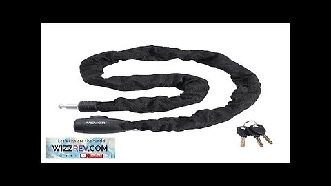 VEVOR Bike Chain Lock 47.24FT Heavy Duty Bike Lock Anti-Theft Bicycle Chain Review