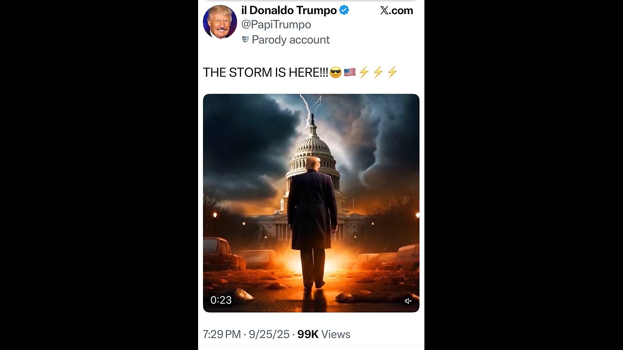 FRI-YAY SPECIAL..COMEY, IL DONALDO TRUMPO, THE STORM, ANTIFA, BRING YOUR SMILE