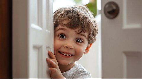 Adorable Kids Knock-Knock Joke