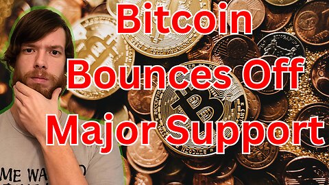Bitcoin Bounces Off Major Support #crypto #grt #xrp #algo #ankr #btc