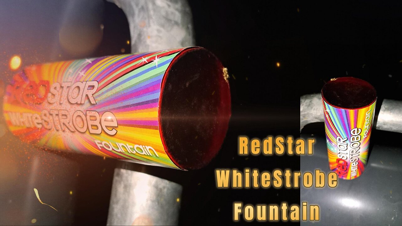 Die Grenze - Weco - Cat 1 Vuurwerk - Red Star White Strobe - Fountain