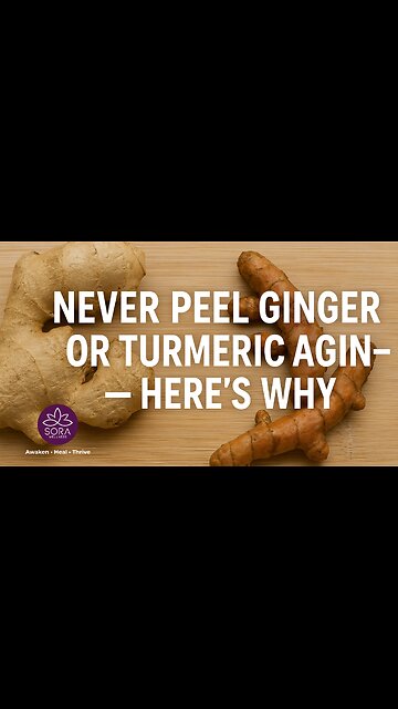 Never Peel Ginger or Turmeric Again — Here’s Why