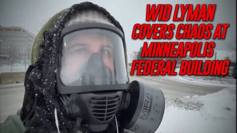EXCLUSIVE: White House Correspondent Wid Lyman Covers The Chaos Outside Of The Minneapolis Federal Building Live As Winter Conditions Intensify Ahead Of Another Night Of Anticipated Unrest