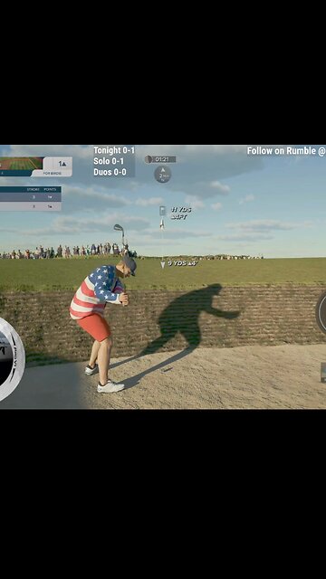 11yd Pick Shot Out of a Pot Bunker to Win the Hole | PGA Tour 2K25