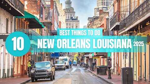 Top 10 Things to do in New Orleans Louisiana 2025!