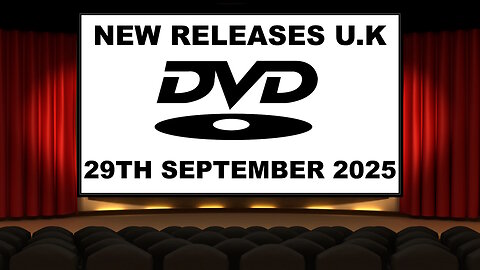 NEW DVD Releases [29TH SEPTEMBER 2025 | U.K]