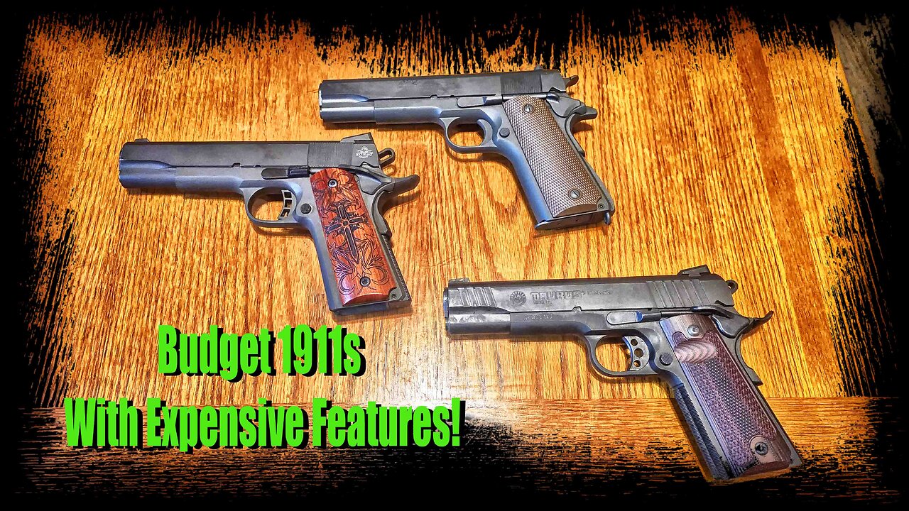 Budget 1911s That Act Expensive — Taurus, Rock Island & Tisas Put to the Test