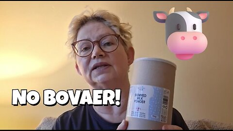 I found some Bovaer-free skimmed milk powder! #foodvlog
