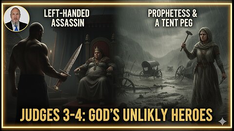 A Prophetess, An Assassin & A Tent Peg | Judges 3-4 Bible Study