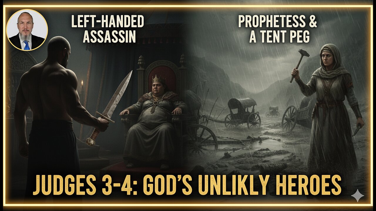 A Prophetess, An Assassin & A Tent Peg | Judges 3-4 Bible Study