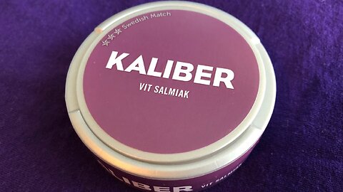 Kaliber Salmiak Snus Review