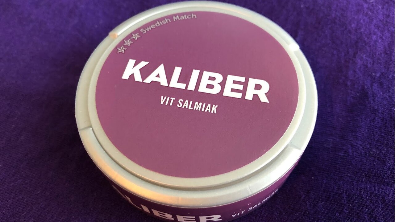 Kaliber Salmiak Snus (Old Review, 2018)