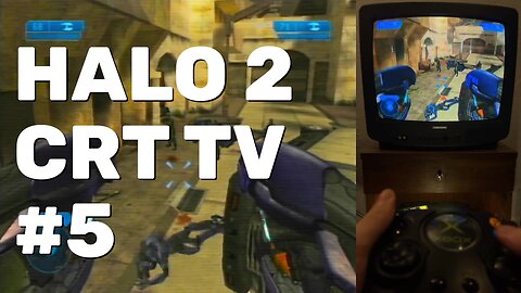 Halo 2 Walkthrough Part 5 (OG Xbox CRT TV)