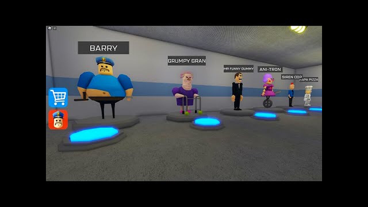 Barry HARD MODE | BARRY'S PRISON RUN! Obby Walkthrough FULL GAME (#Roblox) #obby