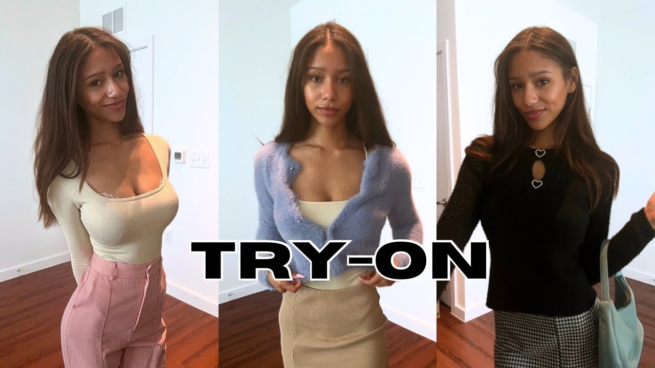 Cute Thrifted Try-On Haul 💕 with OEAK