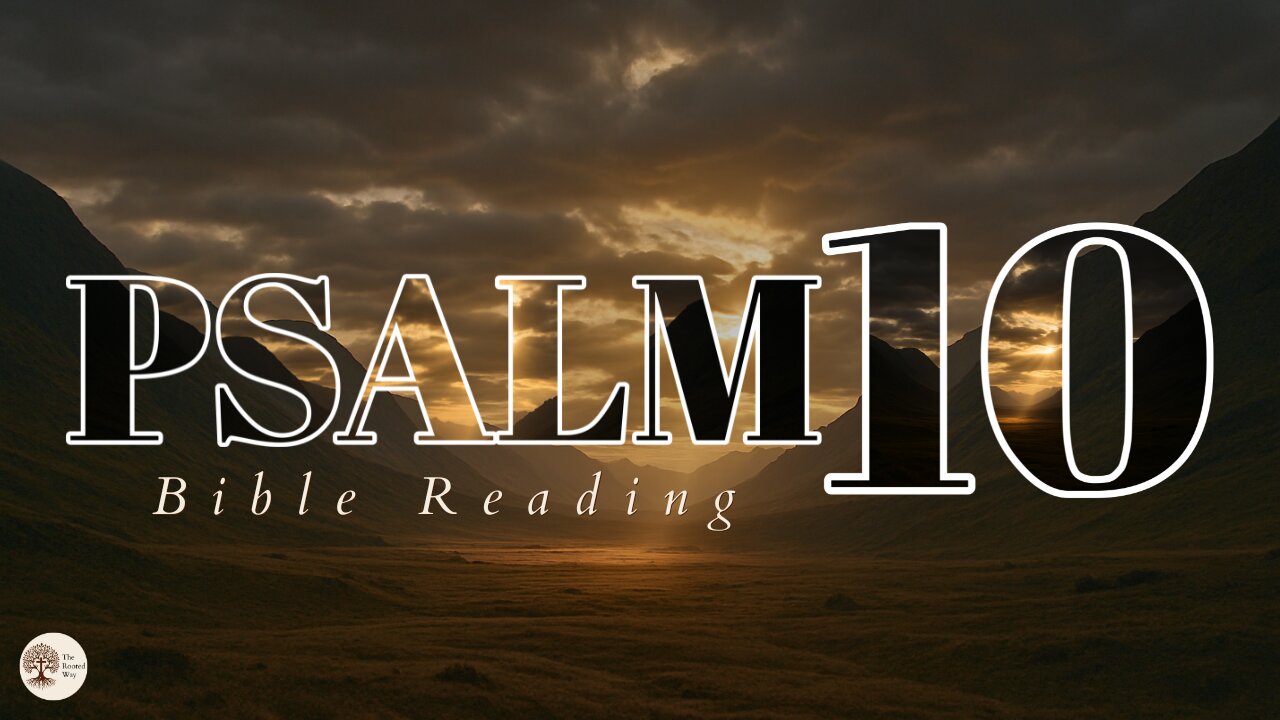 Psalm 10 Audio Bible Reading: Finding Hope and Overcoming Adversity (With Text NIV)