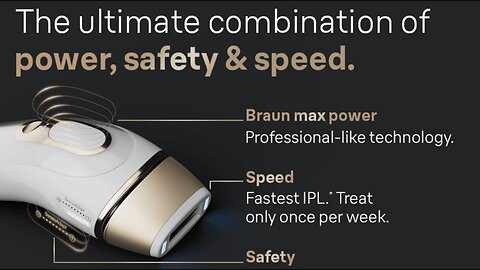 Braun IPL Silk·Expert, at Home Laser Hair Removal