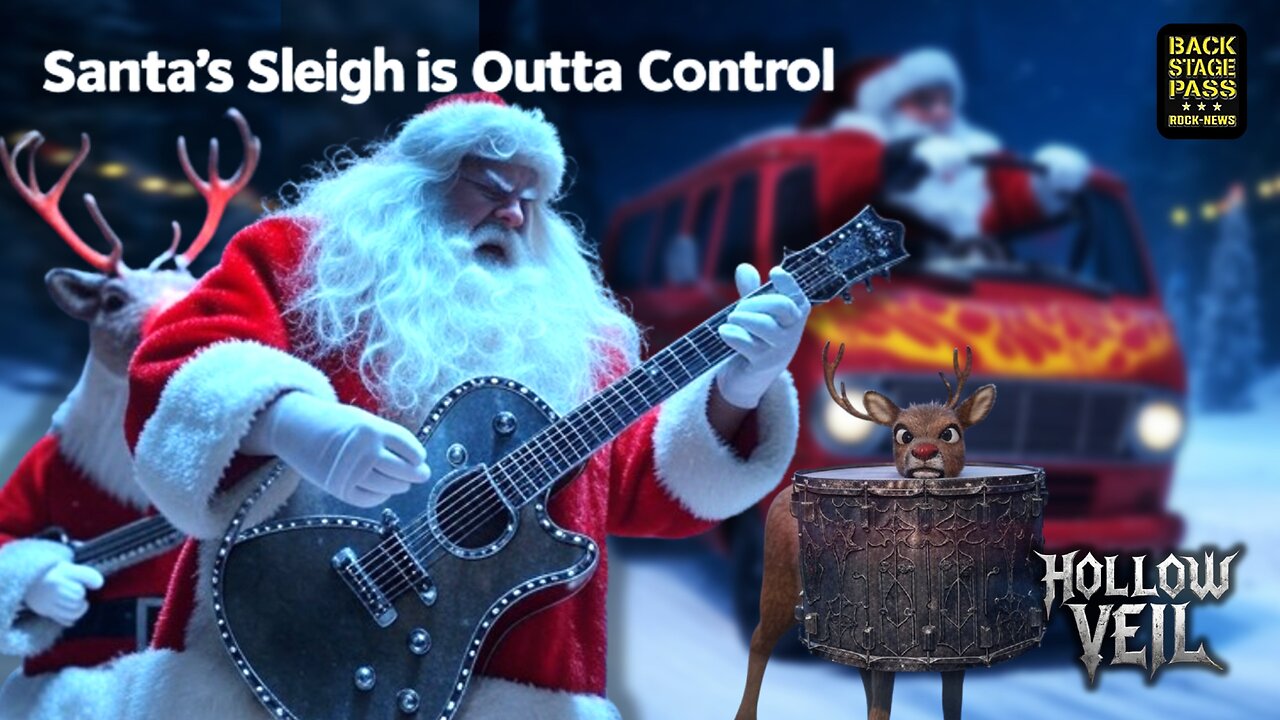 🎄 SANTA’S GOT A NEW SLEIGH... AND IT’S METAL AF!