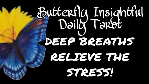 ARE YOU STRESSED? TAKE SOME DEEP BREATHS TO CALM YOUR NERVOUS SYSTEM! #TAROTREADING #TOWER #SHORTS