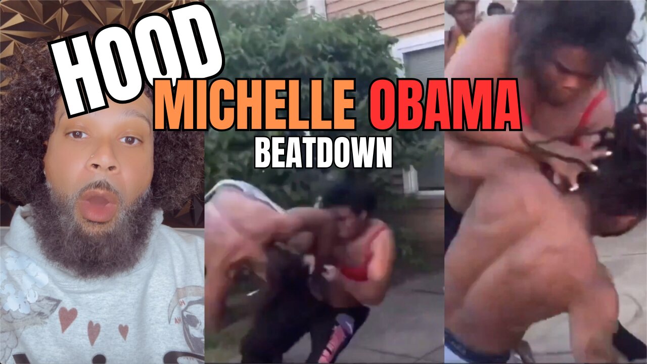 HOOD MICHELLE OBAMA BEATDOWN