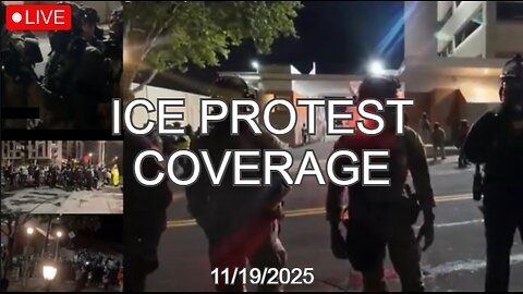 🔴LIVE - CHARLOTTE NC / PORTLAND OR / BROADVIEW ILL | ICE PROTEST COVERAGE - (11/19/2025)
