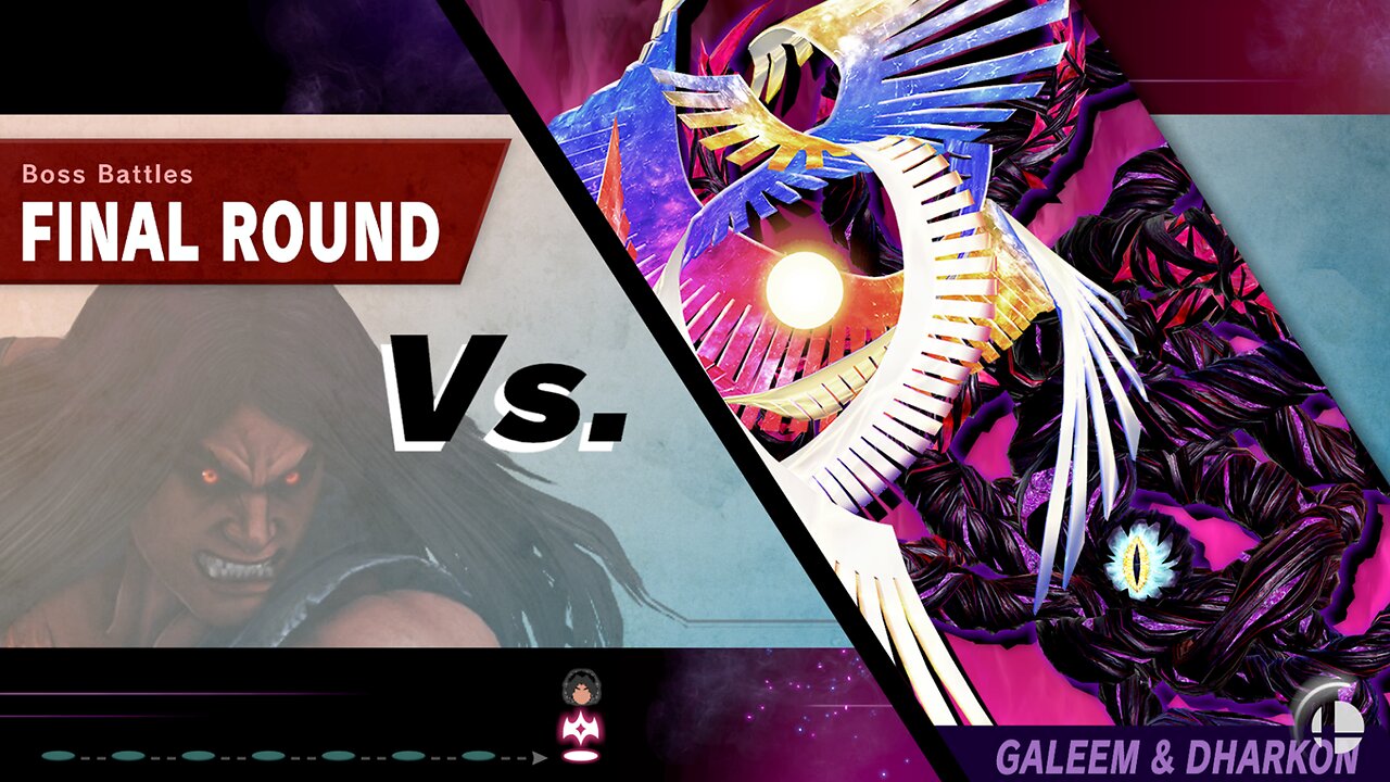 Kage (Evil Ryu) vs SSBU Boss Battles 9.9 Difficulty Quickie -By Asalazar