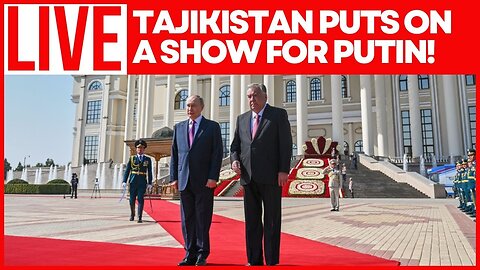 PUTIN LIVE | Putin Welcomed by Rahmon With Ceremonial Military Parade | TIMES NOW WORLD
