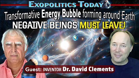 Negative Polarity Entities Forced out of Solar System by Powerful Energy Bubble