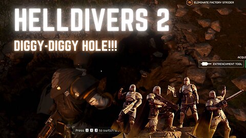 Duke Presents: Diggy-Diggy Hole in Helldivers 2 #helldivers2 #gamingvideos #gaming