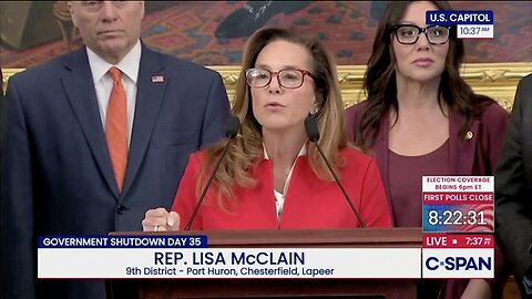 Chairwoman McClain Delivers Remarks on Government Shutdown