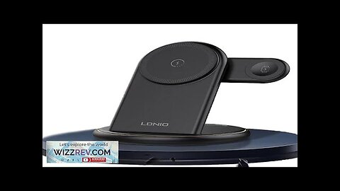 LDNIO WL02 15W Magnetic Wireless Charger Fast Wireless Charging Stand with Night Review