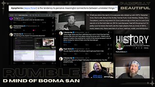 Booma’s continued Q research. Roger Stone, Defango and Dustin Nemos chime in. And Sabrina Wallace shares some Q gems.