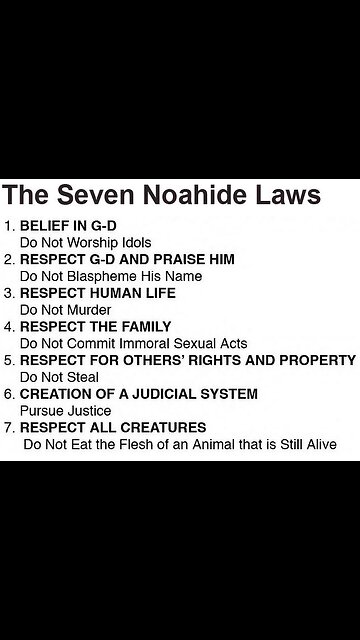 Jewish couple exposes plan to enforce NOAHIDE LAWS in America.