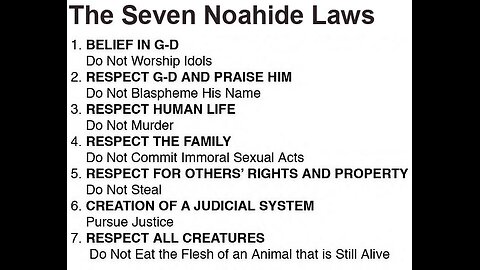 Jewish couple exposes plan to enforce NOAHIDE LAWS in America.