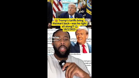 Tariffs Brings Walmart In Line