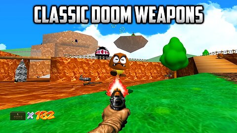 ⭐ Super Mario 64 PC Port - Classic Doom Weapons v1.05 [03xKNKyErww]