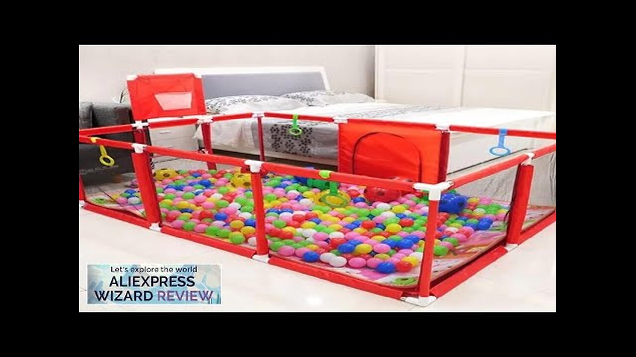 IMBABY baby playpens Large Size Baby Playground Infant Safety Barriers Dry Balls Review