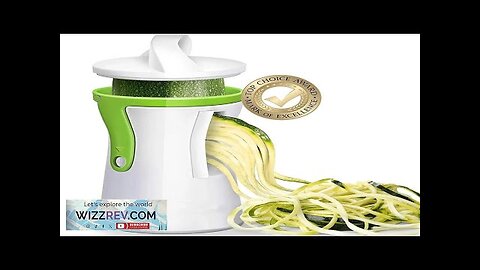 Vegetable Spiralizer Slicer Twister Cucumber Grater Spiral Blade Cutter Fruit Grater Cooking Review