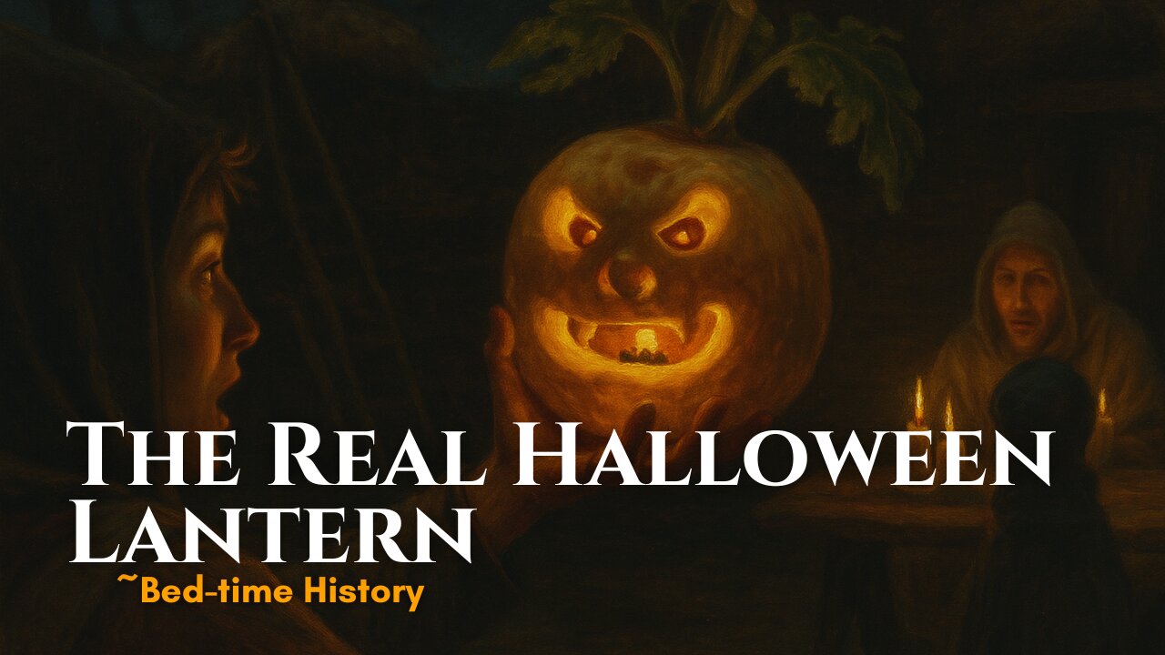 Why the FIRST Jack O' Lanterns were Carved From Turnips not PUMPKINS