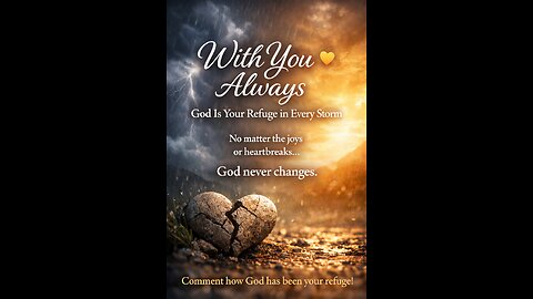 With You Always #god #jesuschrist #creation #holyspirit #holy #near #close #hope #faith #purpose