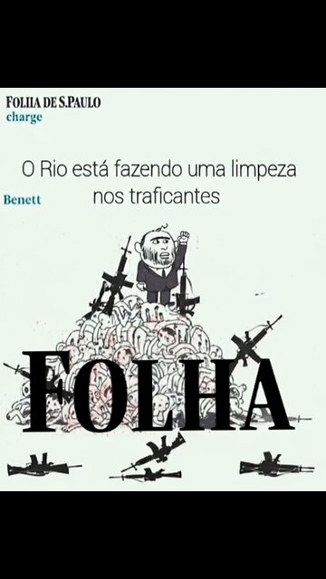 FOLHA DE SÃO PAULO: O RIO TÁ FICANDO NOVO EM FOLHA 😁